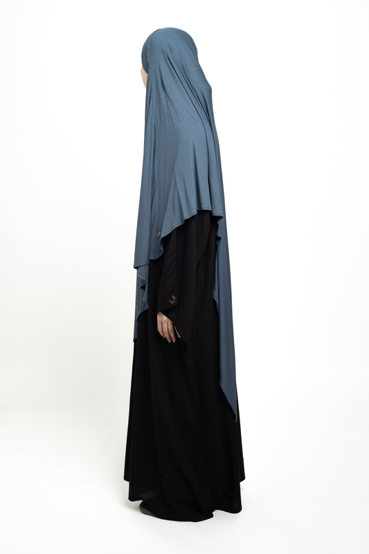 Bluish Grey Regular Khimar