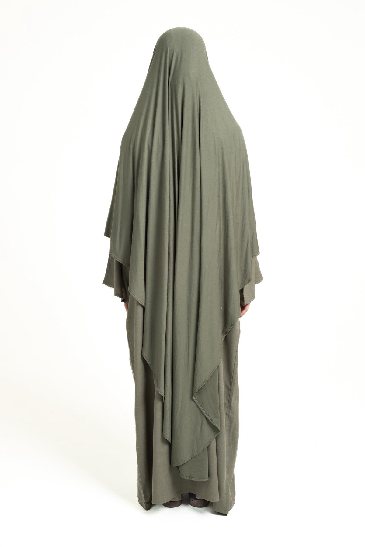 Dried sage maxi khimar