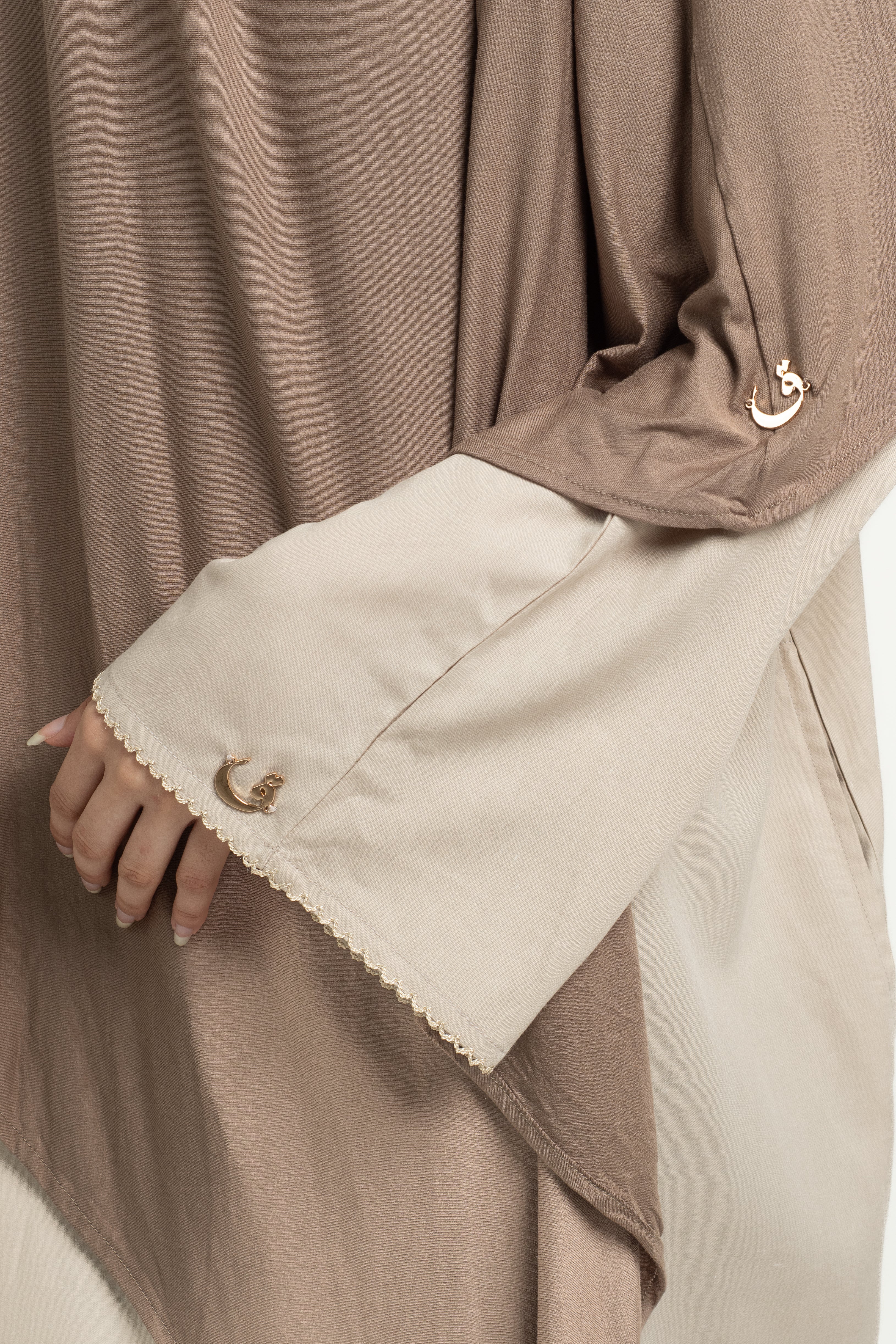 Walnut brown regular Khimar