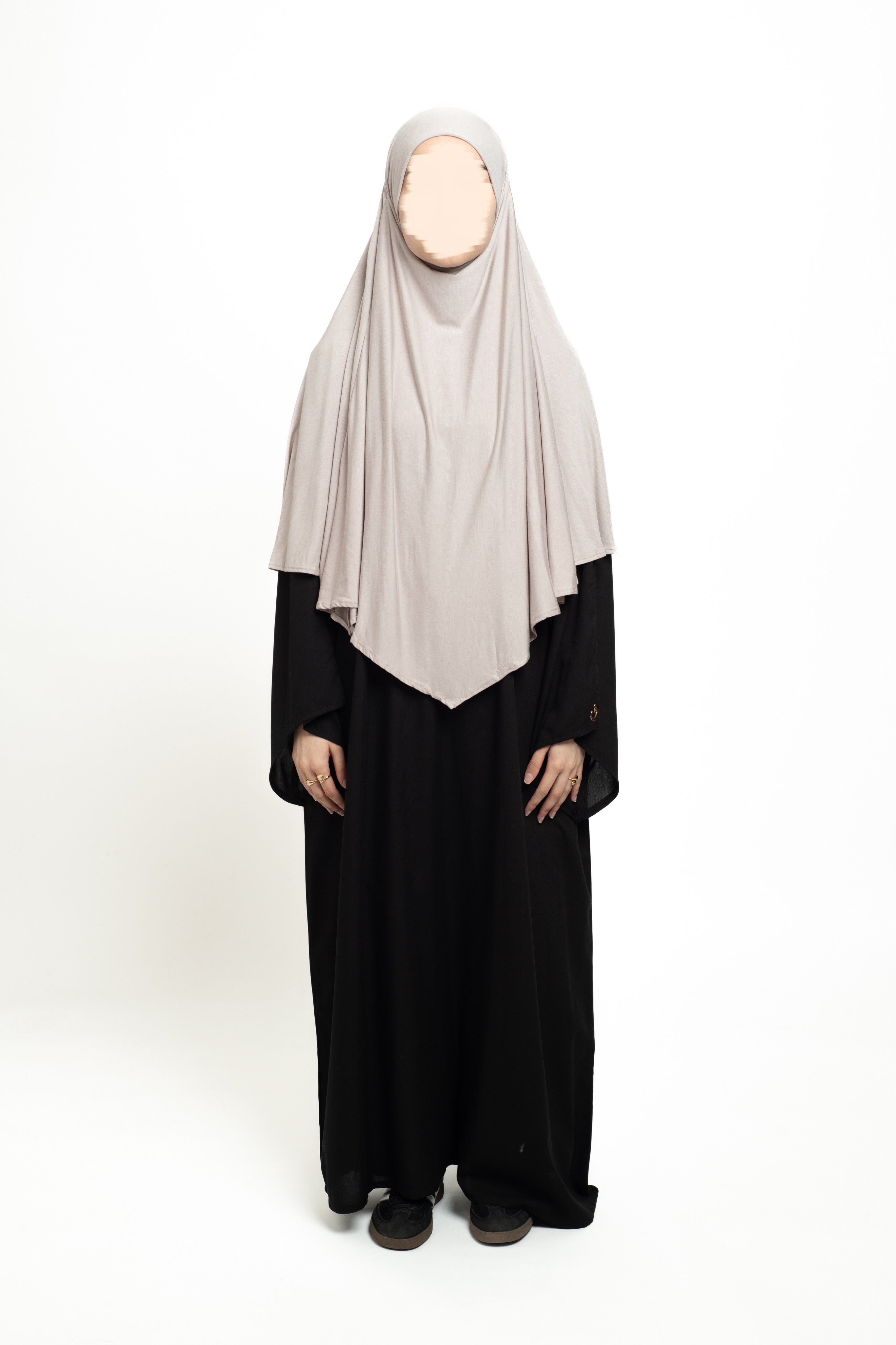 Stone Short Diamond Khimar
