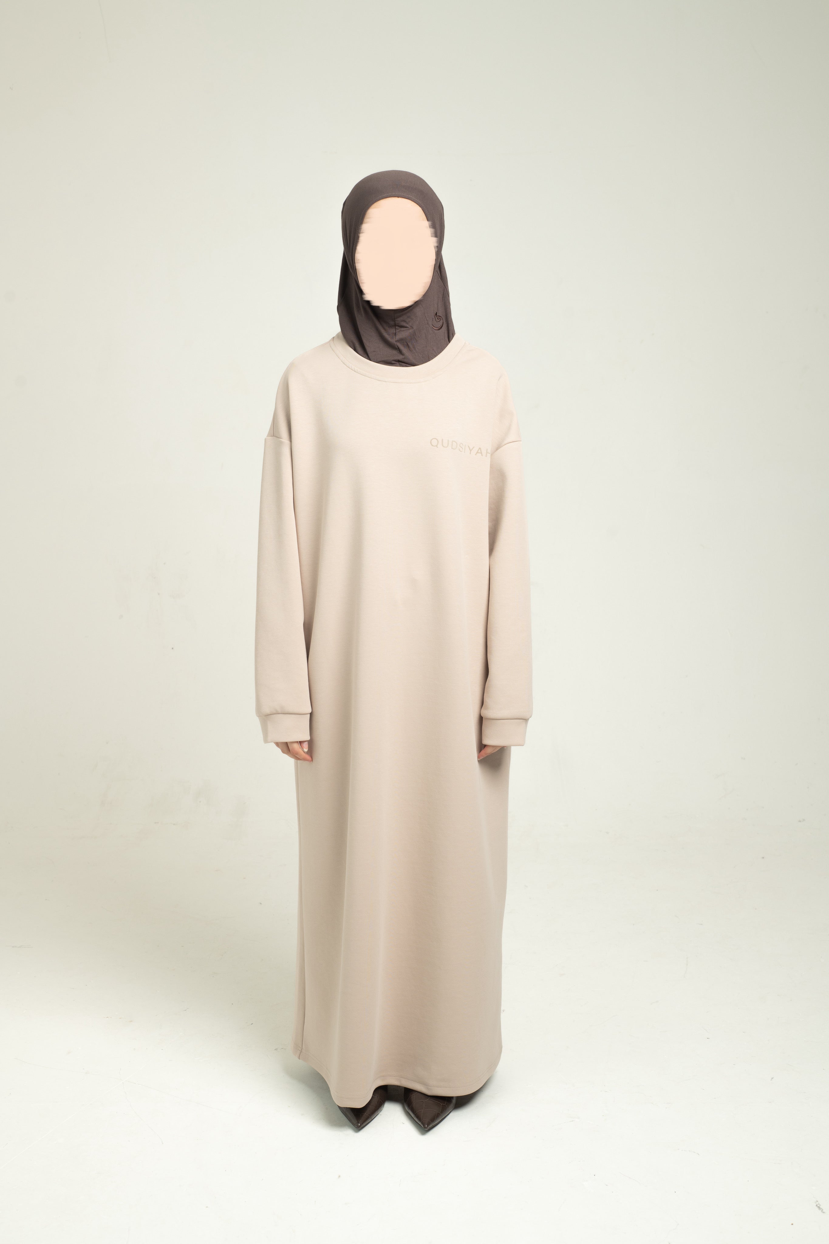 Sweater Dress - Beige