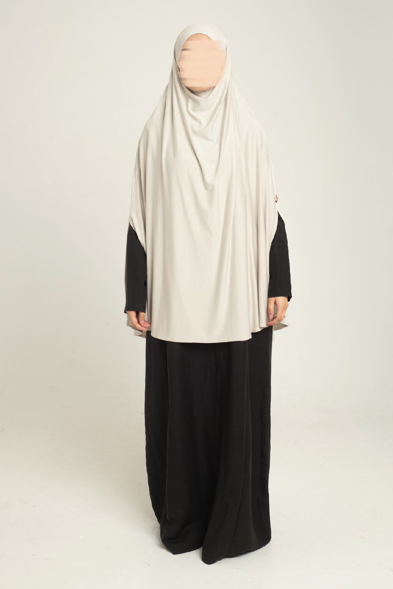 Dried clay slit sleeve Khimar