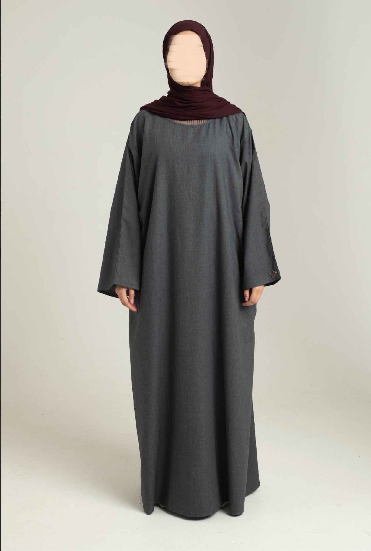 Charcoal abaya