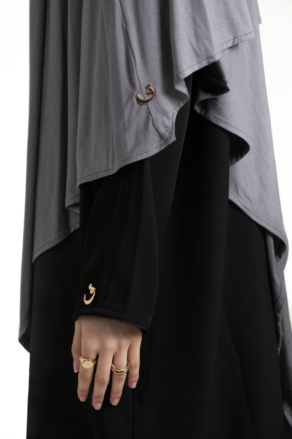 Grey Regular Khimar