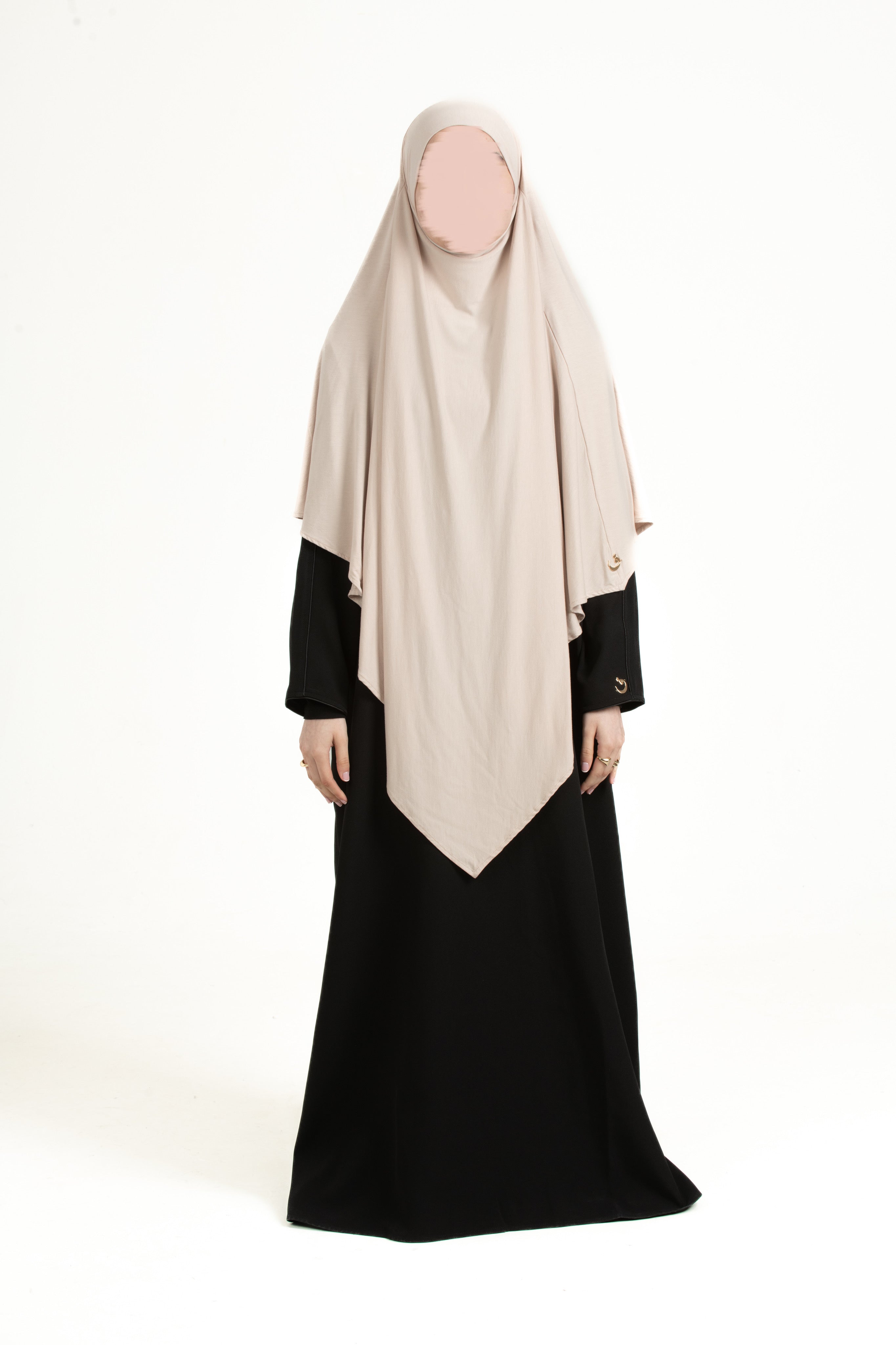 Beige Regular Khimar