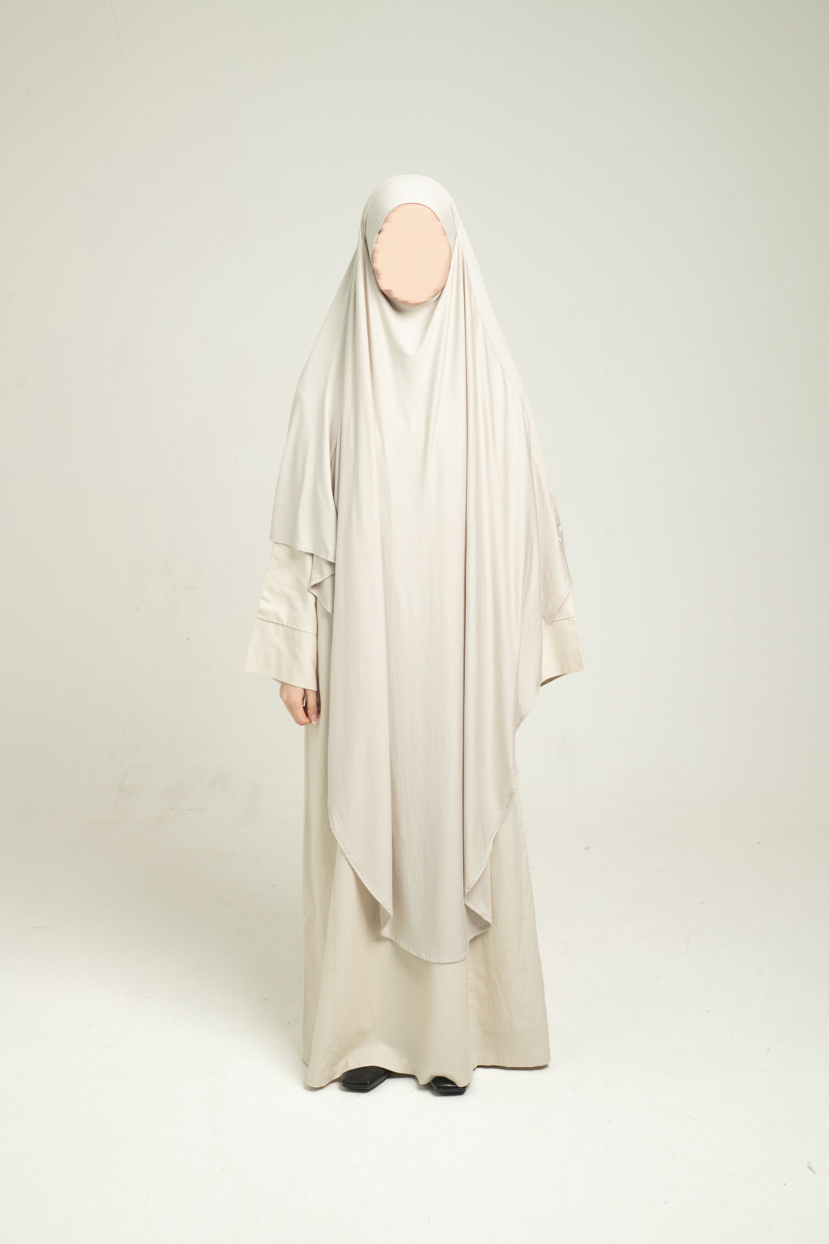 Dried clay maxi khimar