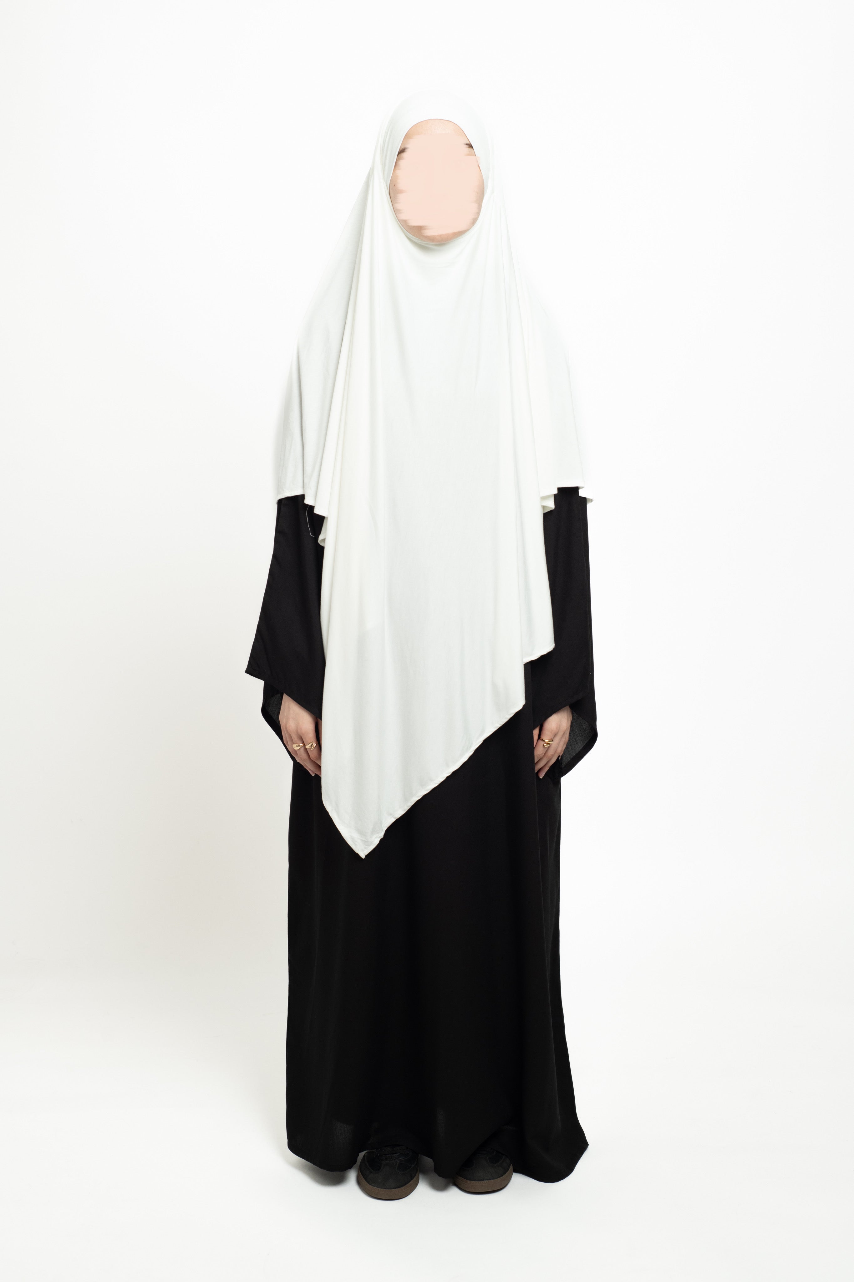 White Regular Khimar