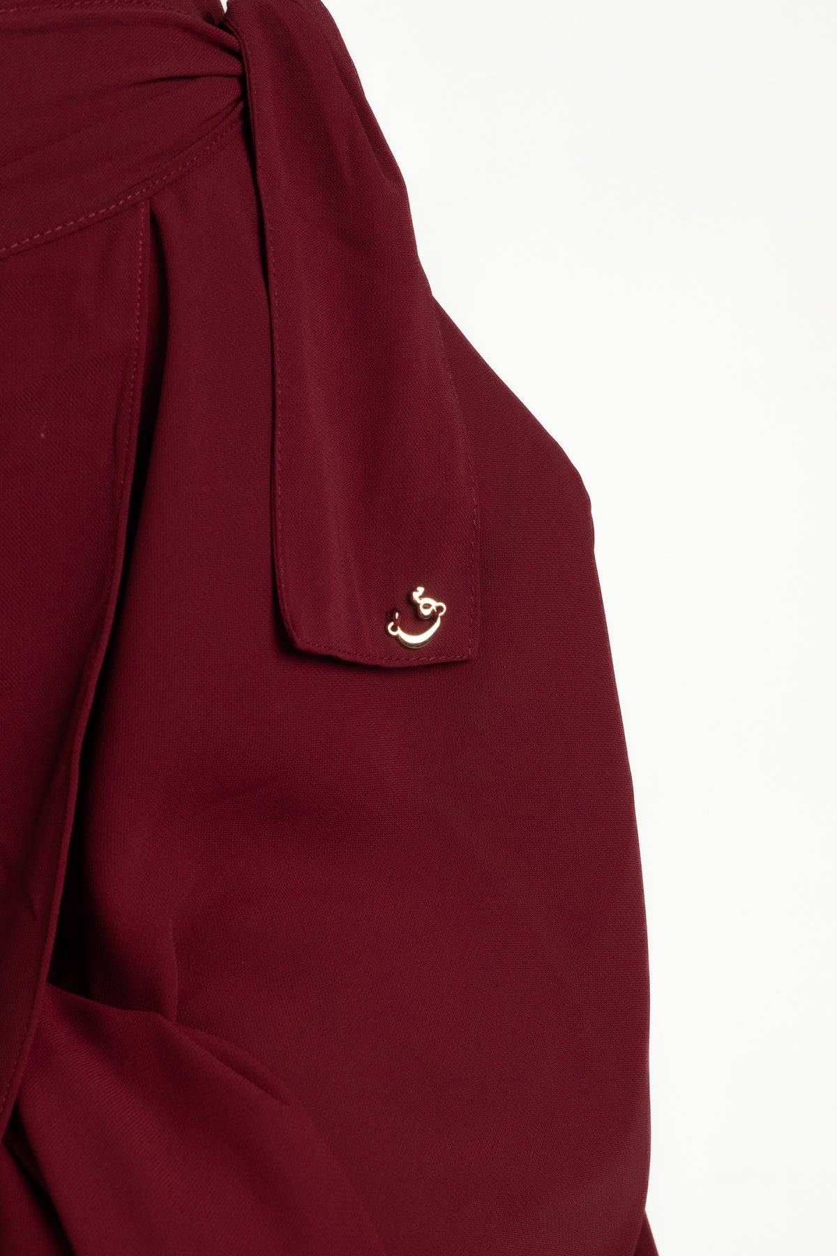 Burgundy niqab set