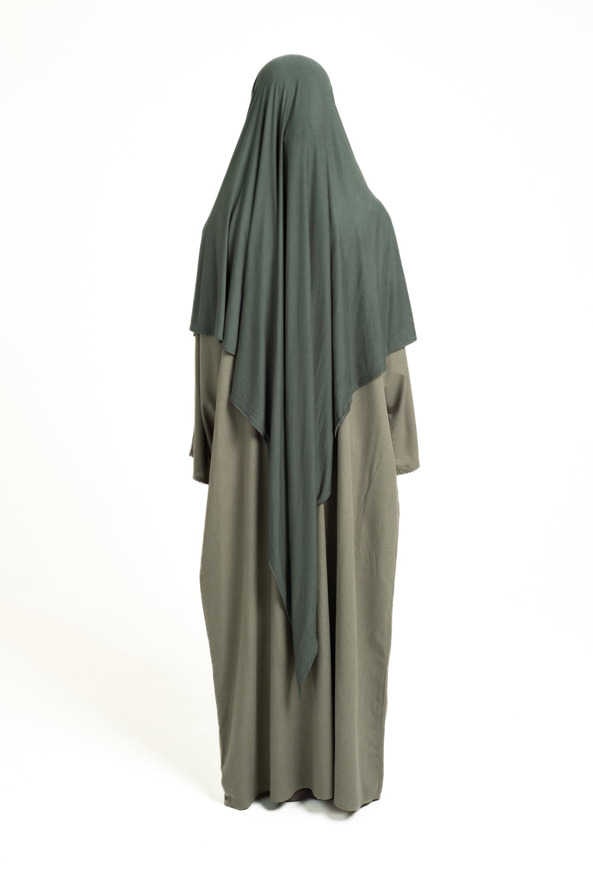 Dusty olive regular Khimar