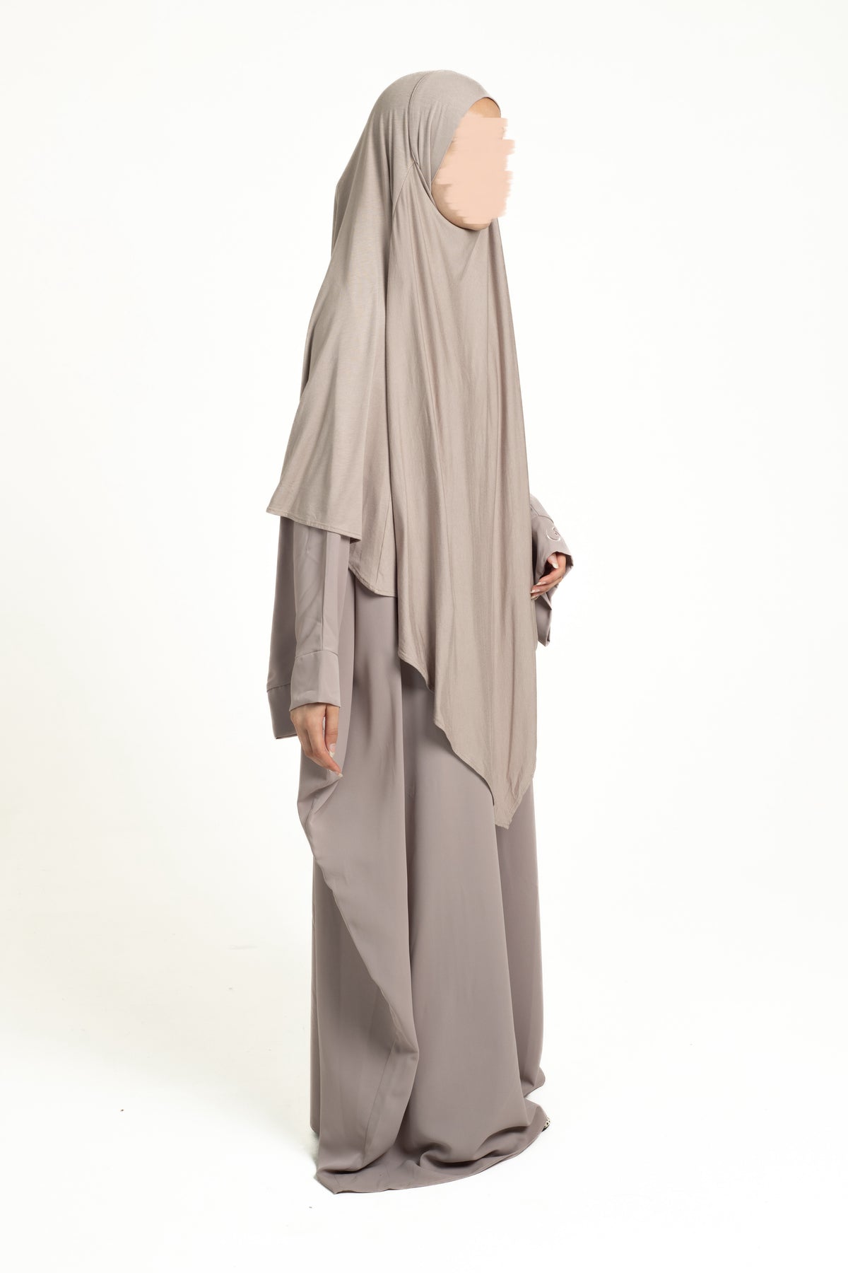 Dessert sand batwing abaya