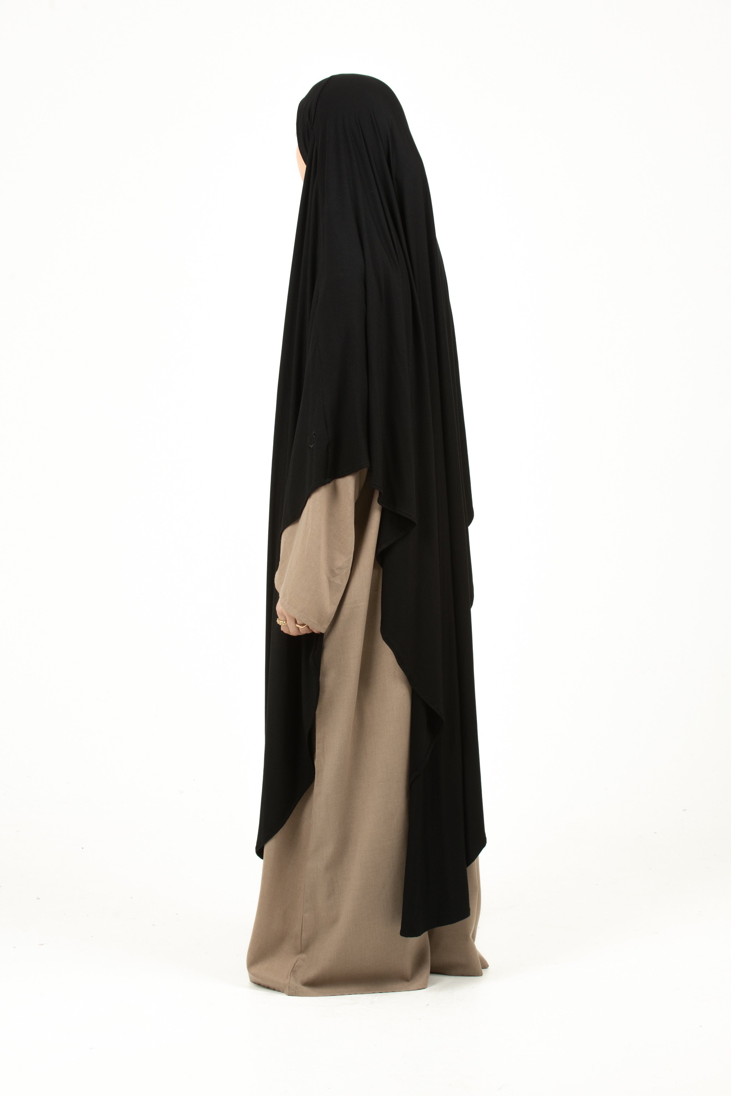 Black Maxi Khimar
