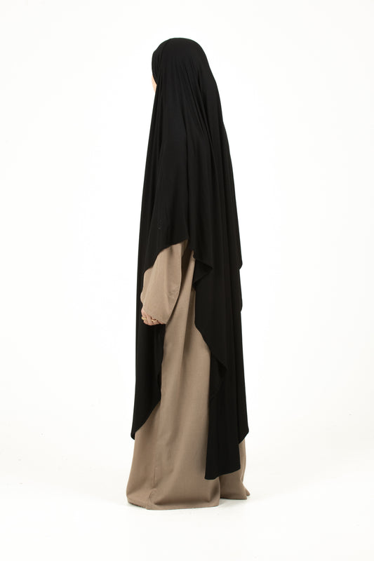 Black Maxi Khimar