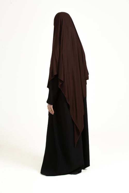 Dark Chocolate Regular Khimar