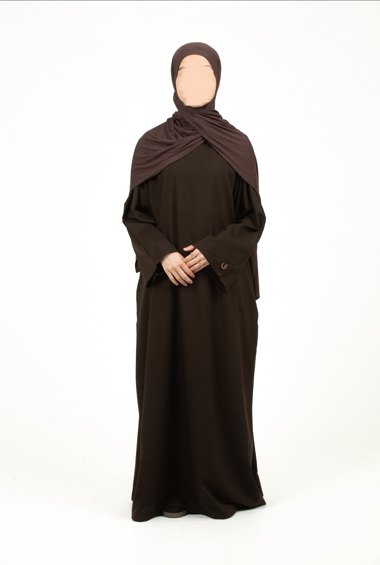 Dark chocolate abaya