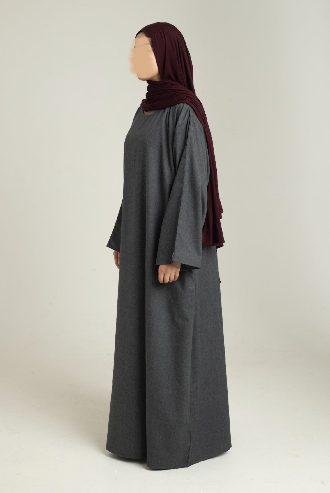 Charcoal abaya