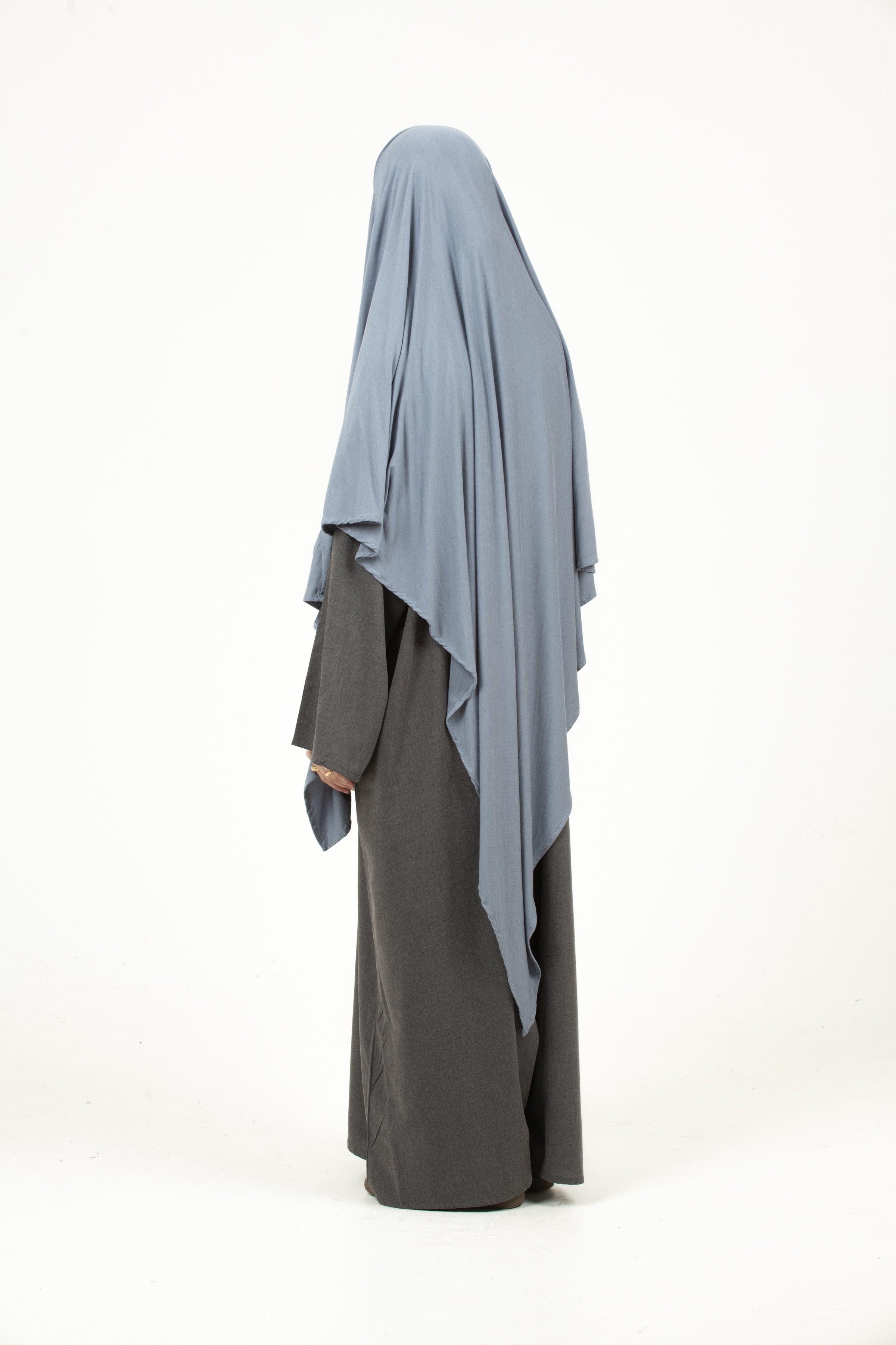 Dusty Blue Regular Khimar