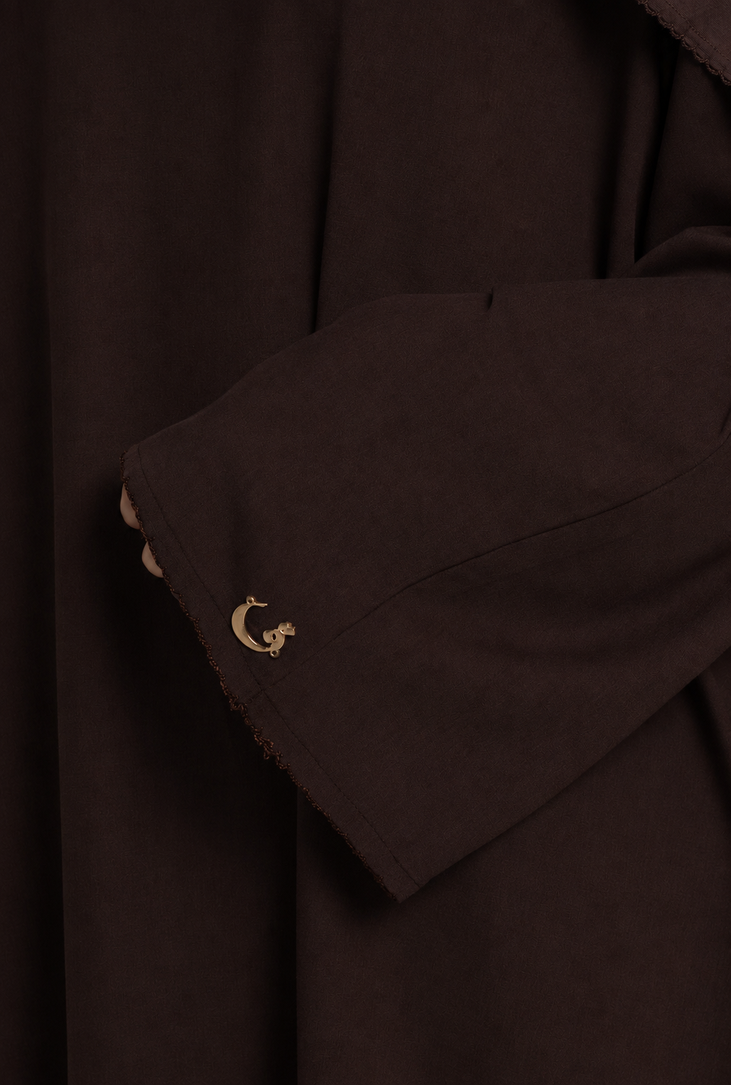 Deep chocolate abaya