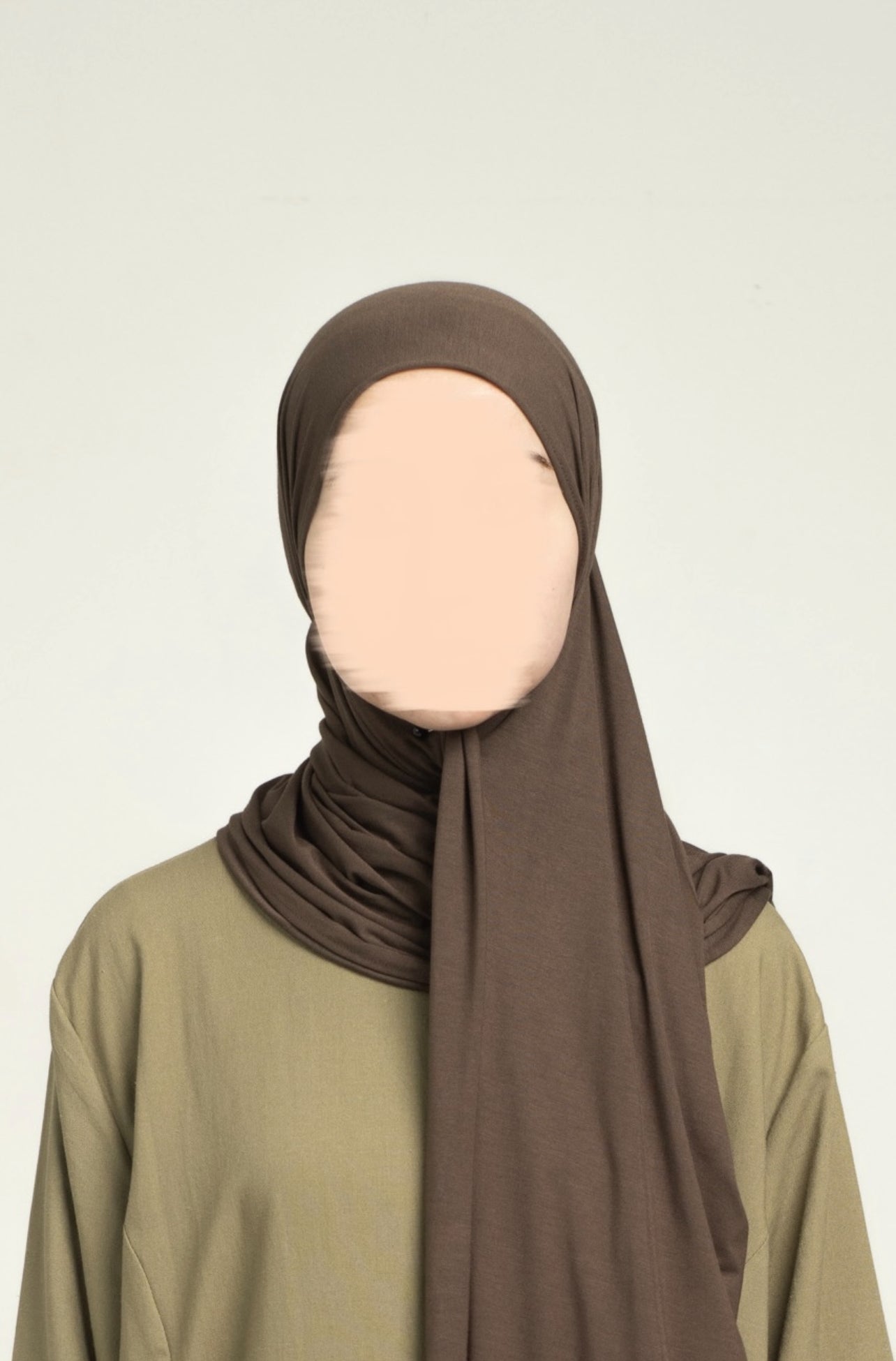 Bamboo Hijab - Khaki Brown