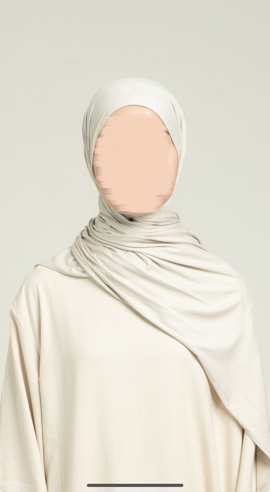 Bamboo Hijab - Dried Clay