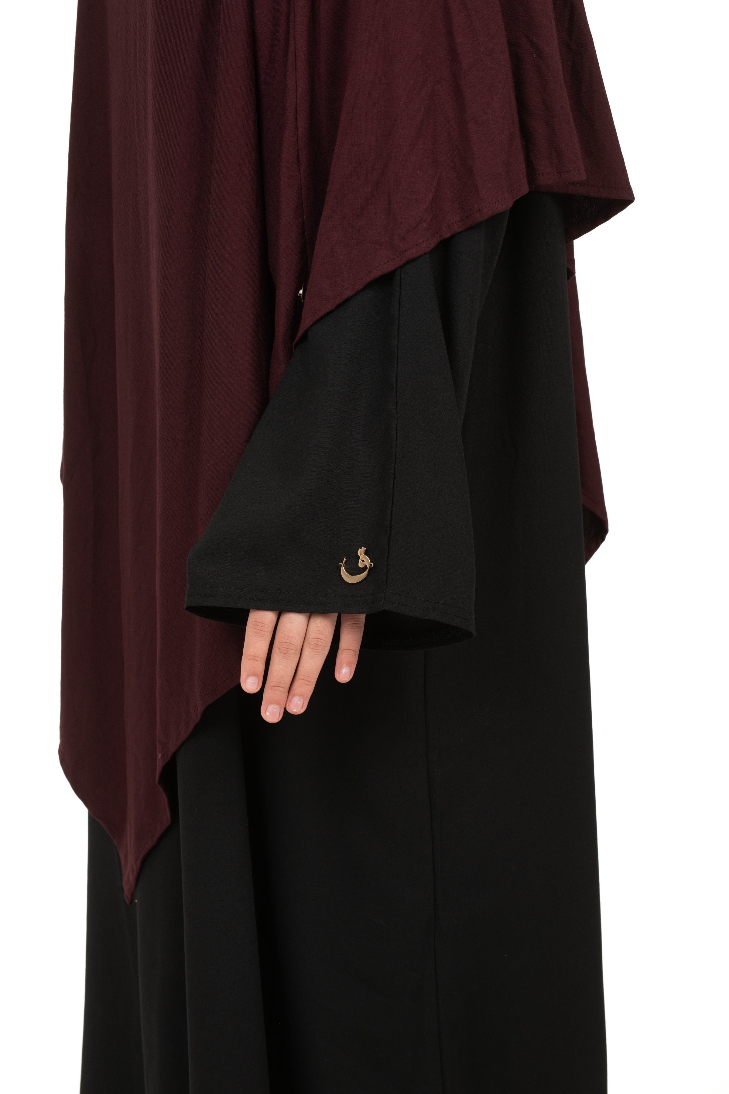 Burgundy Regular Khimar