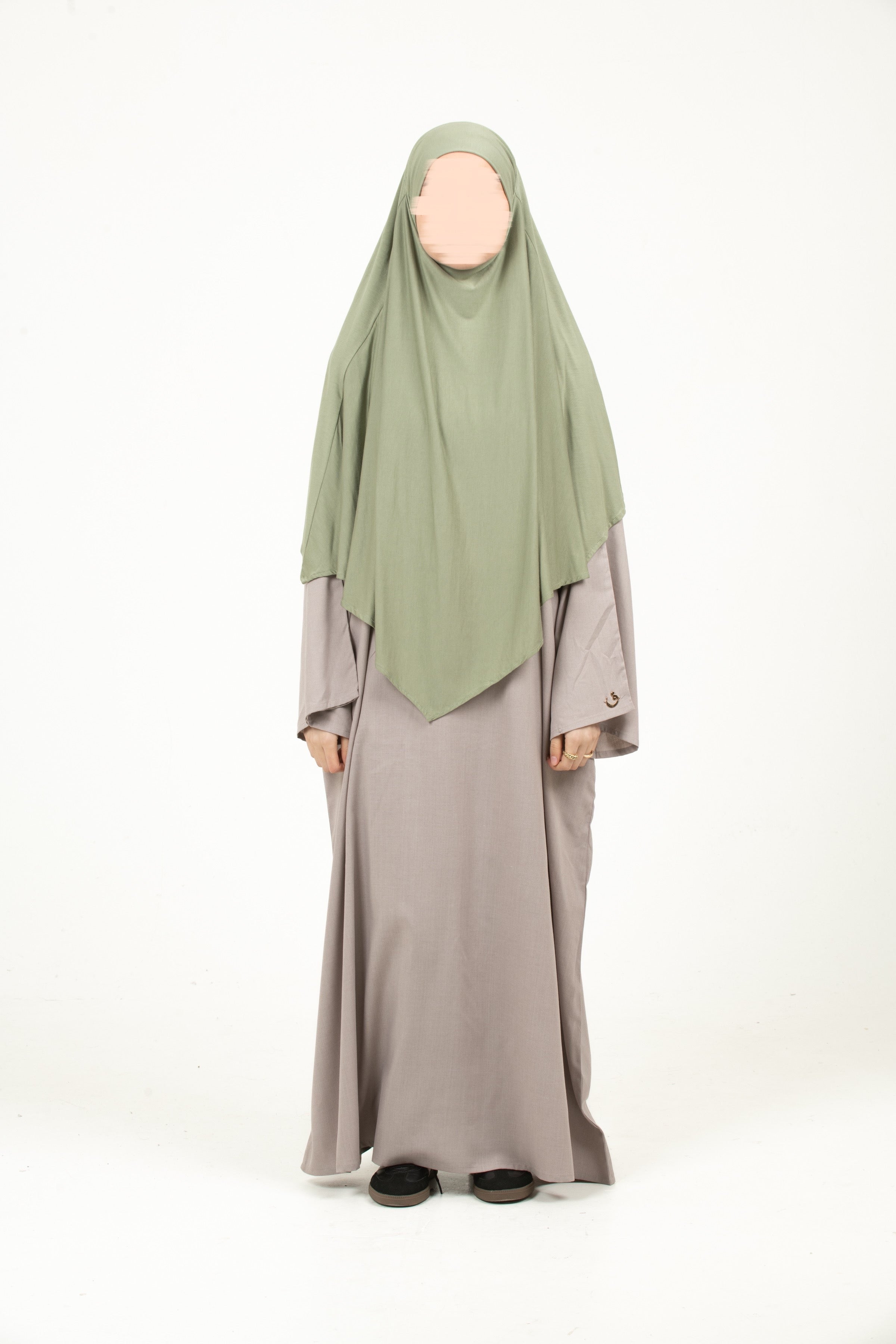 Sage Short Diamond Khimar