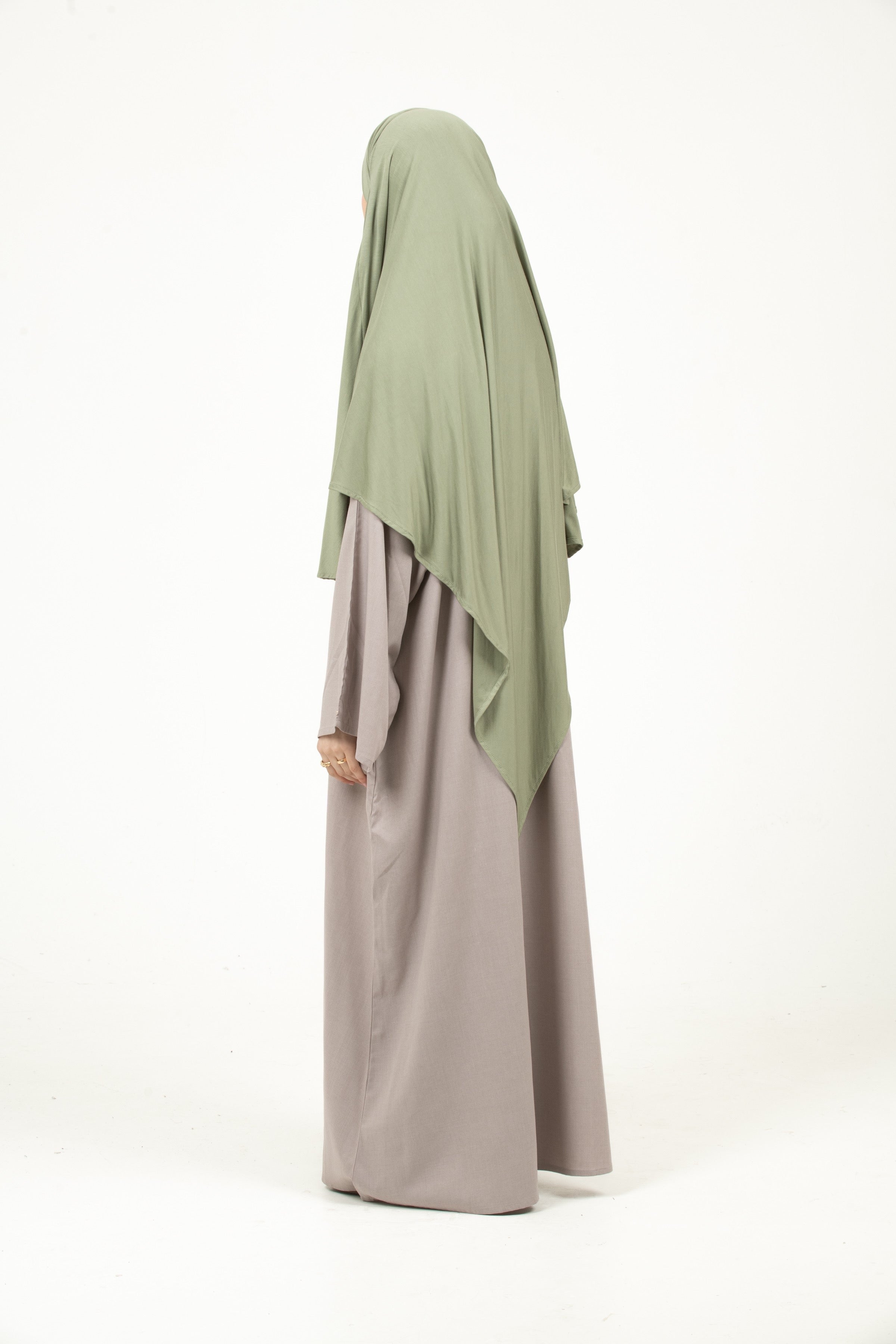 Sage Short Diamond Khimar