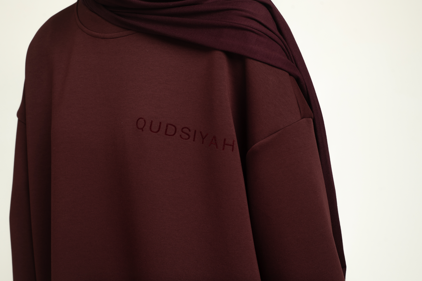 Sweater Dress - Burgundy