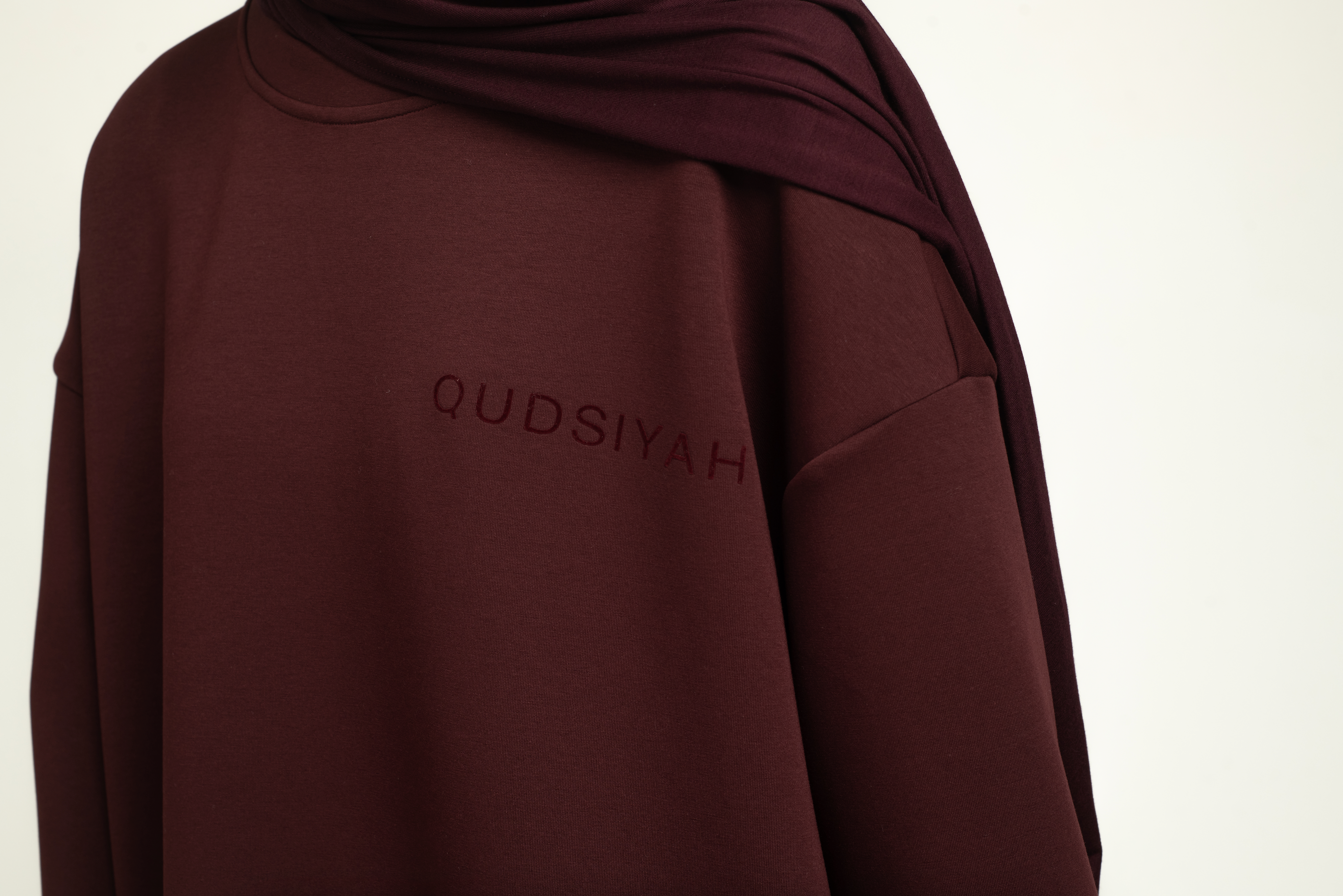 Sweater Dress - Burgundy